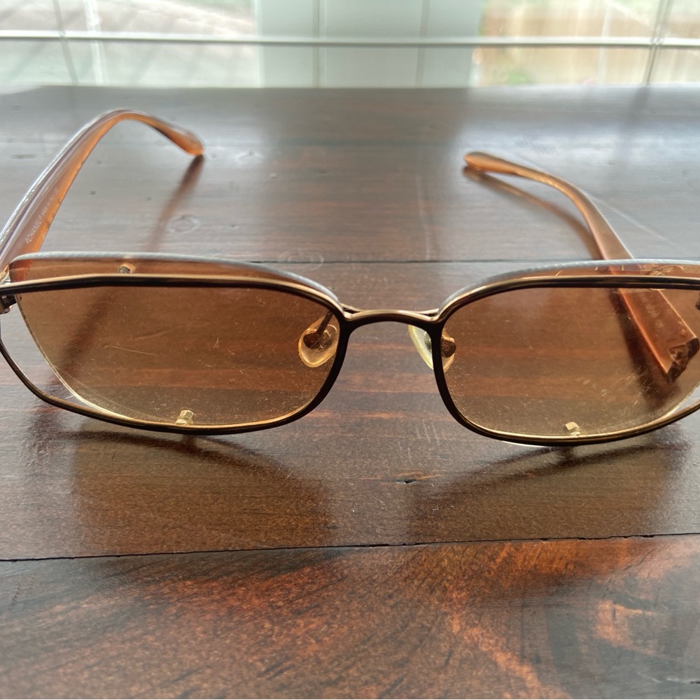 CHANEL Brown Sunglasses